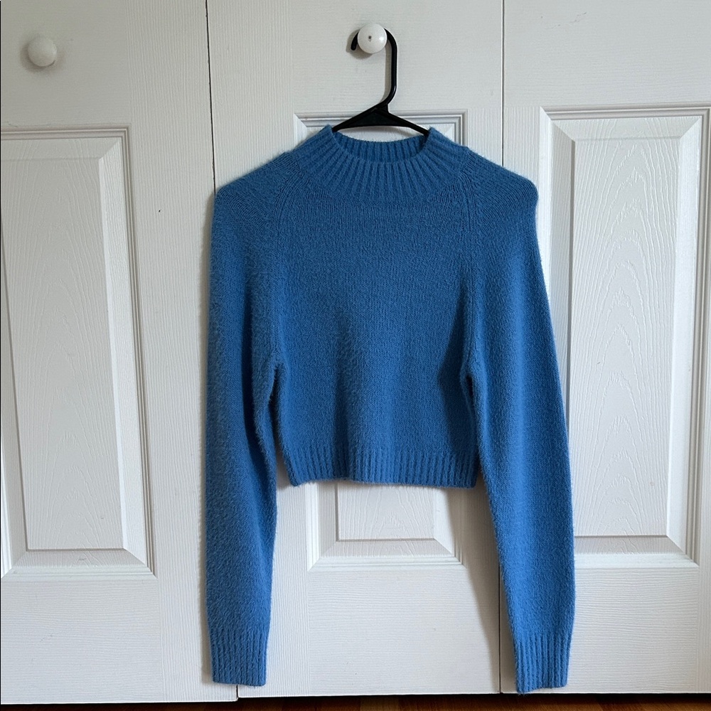 Urban Outfitters Blue Crew Neck Sweater